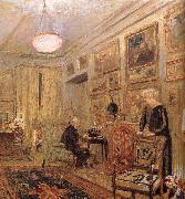 Edouard Vuillard Black in the room USA oil painting artist